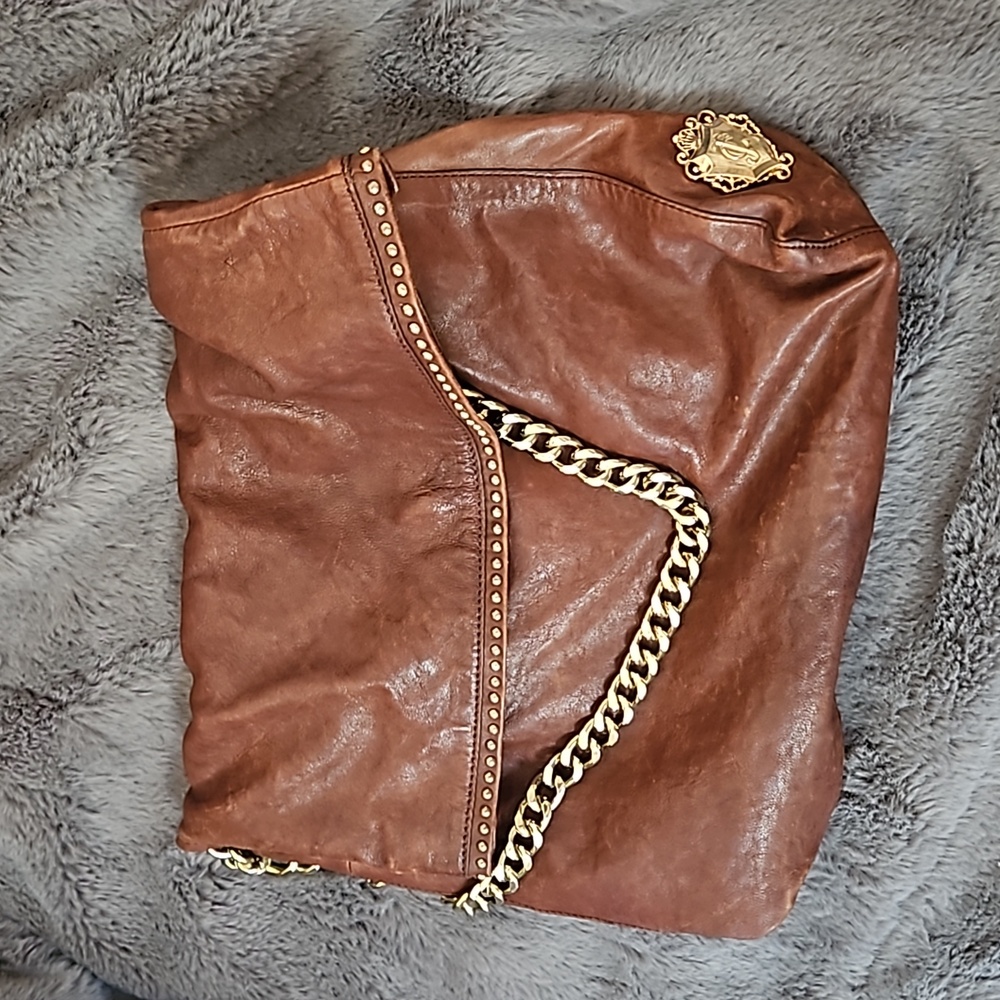 Supple Buttery Brown Vintage Chain Strap JUICY bag